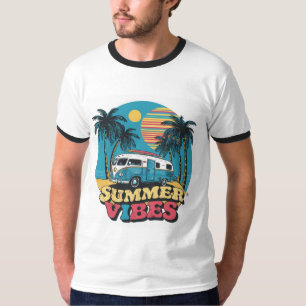 Family Vacation Personalised Cute Camping T-Shirt