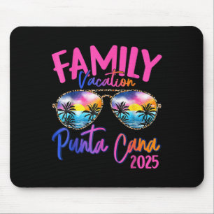 Family Vacation Punta Cana 2025 Matching Holiday S Mouse Mat