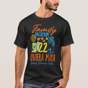 Family Vacation Riviera Maya Mexico 2022 Matching T-Shirt