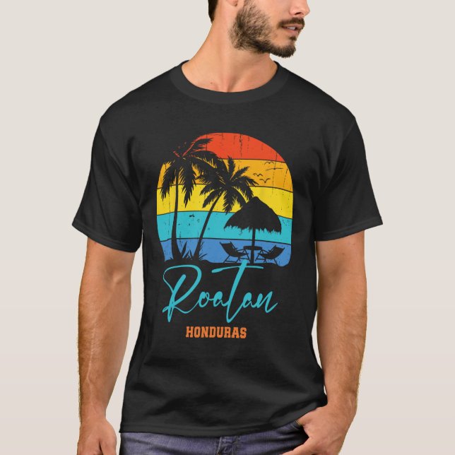 Family Vacation Roatan Honduras Beach Vacation Mat T-Shirt (Front)