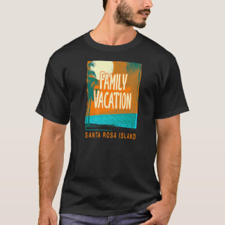 Family Vacation Santa Rosa Island Beach Florida T-Shirt