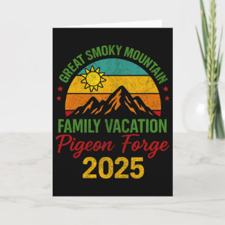 Family Vacation Shirts 2025  Card