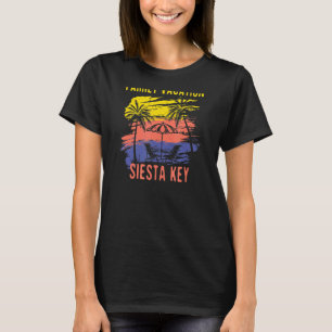 Family Vacation Siesta Key Holiday Florida Festiva T-Shirt