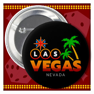 Family Vacation Trip Souvenir Las Vegas Vacation 6 Cm Round Badge