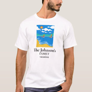 Family Vacation tshirt, beach or lake theme T-Shirt