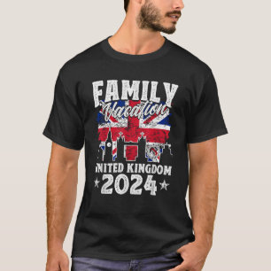 Family Vacation United Kingdom 2024 Summer Vacatio T-Shirt