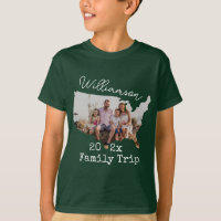 Family Vacation USA RoadTrip Photo Matching Family
