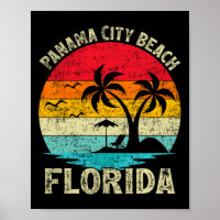 Family Vacation Vintage Retro Florida Panama City 