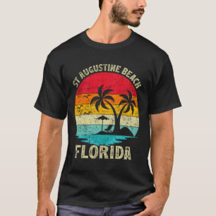 Family Vacation Vintage Retro Florida St Augustine T-Shirt