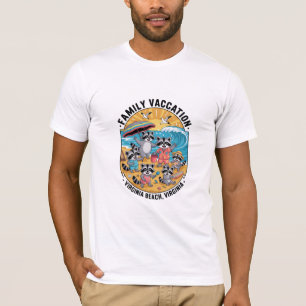 Family Vacation Virginia Beach Virginia Matching T-Shirt
