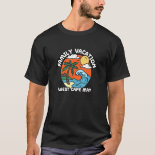 Family Vacation West Cape May Beach New Jersey T-Shirt