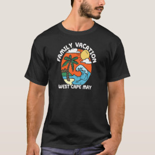 Family Vacation West Cape May Beach New Jersey T-Shirt