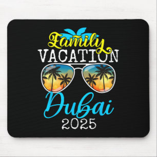 Family Vacay Squad Group Trip Family Vacation Duba Mouse Mat