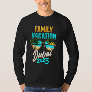 Family Vacay Squad Trip Beach Family Vacation Duba T-Shirt