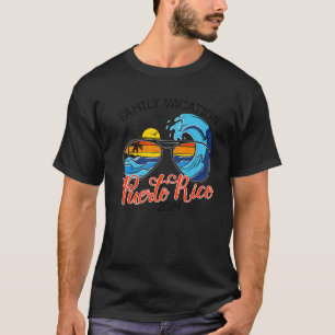 Family Vacay Squad Trip Family Vacation Puerto Ric T-Shirt