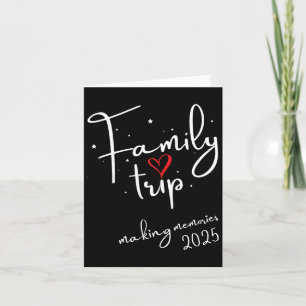 Family Vibes 2025 Family Reunion Vacation Making M Card