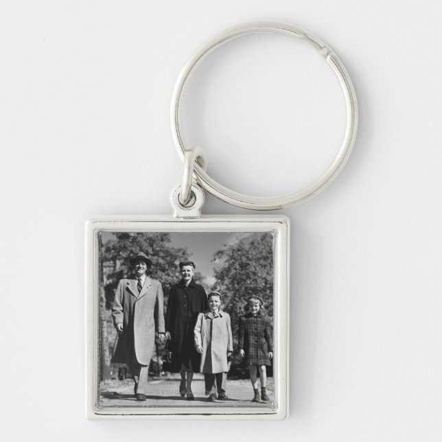 Family Walking Key Ring (Front)