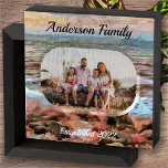 Family Waves 0742 Wooden Box Sign<br><div class="desc">Painting "Rocky Waves 0742" Collection Spruce up any room in your office or home with custom box signs! Personalise on the product page or click the "Customise" button for more design options. Designed from my painting "Rocky Waves 0742" capturing the waves crashing on a rocky shore in Banderas Bay in...</div>