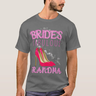 Family Wedding Gift Bride's Fabulous Grandma Premi T-Shirt
