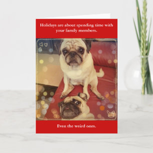 Family Weirdos Holiday Card