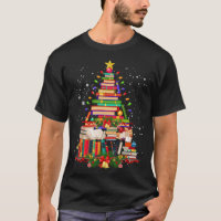 family winter santa family christmas book tree