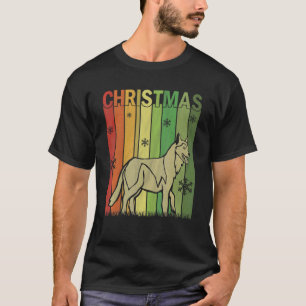 Family Xmas Pj Matching Retro Siberian Husky Dog C T-Shirt