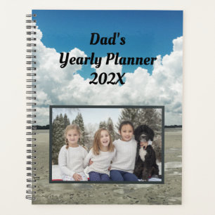 Family Yearly Planner Personalised Photo Template