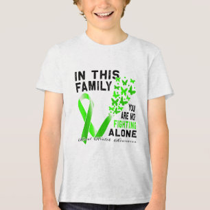 Family You Are Not Fighting Alone Mental Health Aw Tri-Blend Shirt