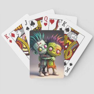 Family Zombie Playing Cards