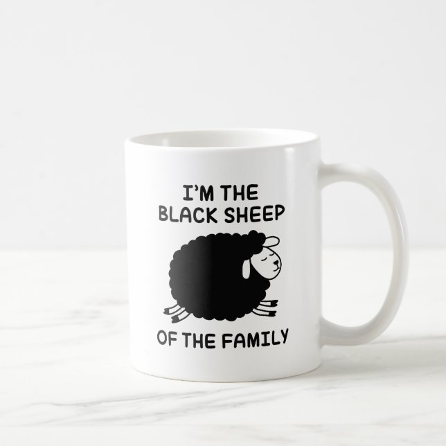 FamilyBlackSheep1B Coffee Mug (Right)