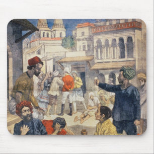 Famine in India Mouse Mat