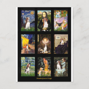 Famous Art Beagle Comp 1 Postcard