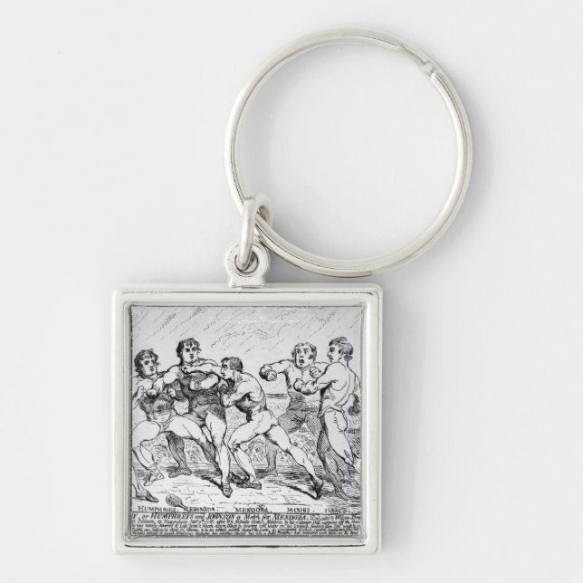 Famous Battle Between R.Humphreys and D. Key Ring (Front)