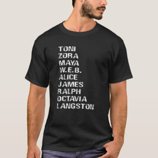 Famous Black Authors of the 20th Century 1 T-Shirt