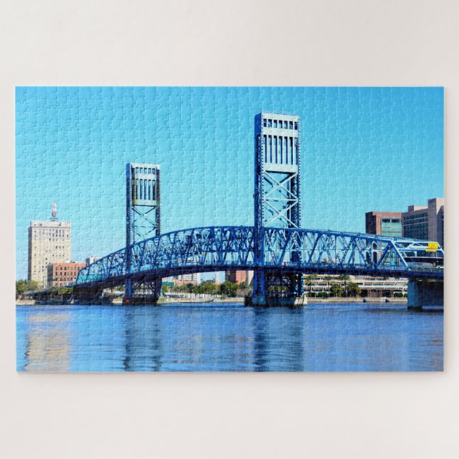 Famous Blue Bridge Jigsaw Puzzle (Horizontal)