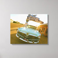 Famous Blue Swallow Motel on Route 66
