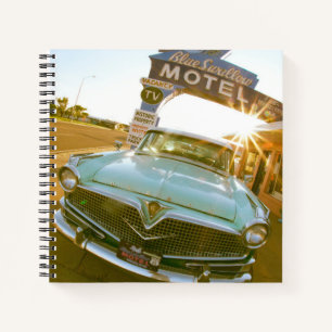 Famous Blue Swallow Motel on Route 66 Notebook