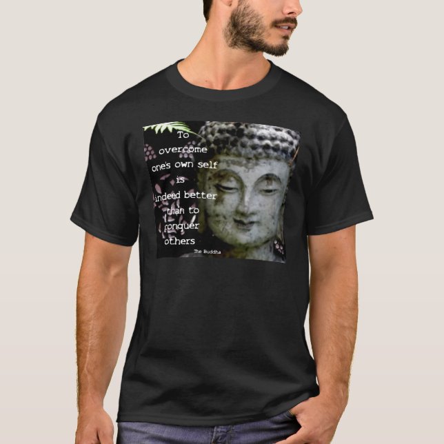 Famous Buddha Quotes T-Shirt (Front)