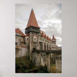 Famous Castles in Europe Countryside Image - 2 Poster