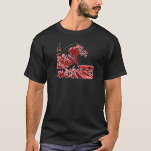 Famous Classic Japanese Fine Great Wave Hokusai St T-Shirt
