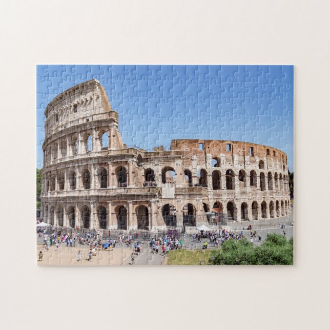 Famous Colosseum in Rome, Italy Jigsaw Puzzle (Horizontal)