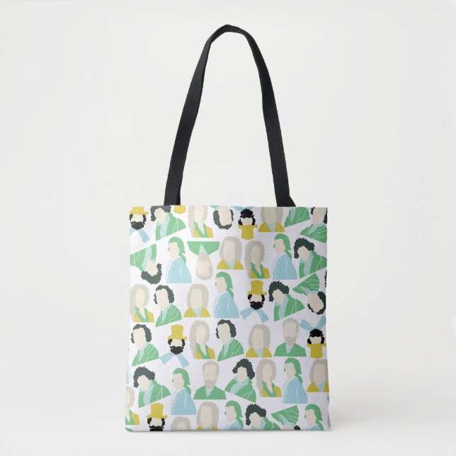 Famous composers tote bag (Front)