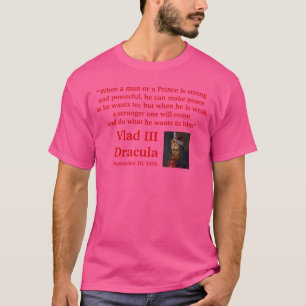 Famous Dracula Quote Vlad the Impaler girl T-Shirt