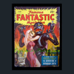 Famous Fantastic Mysteries 13_Pulp Art Poster<br><div class="desc">Talk about a blast from the past. Looking for vintage pulp magazine covers? We’ve got your back.  Indulge in your vintage pulp art passion via our large assortment of pulp fiction art. Pulp Art features a variety of pulp covers from yesteryear.  
 
 This product features Famous Fantastic Mysteries 13_Pulp Art</div>