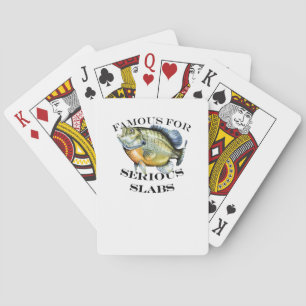 Famous For Serious Slabs Light Playing Cards