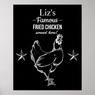 "Famous Fried Chicken" Poster
