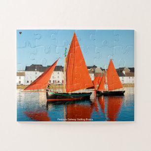 Famous Galway Sailing Boats. Jigsaw Puzzle