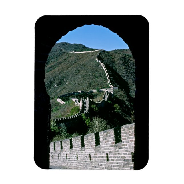 Famous Great Wall of China - Beijing, Asia Magnet (Vertical)