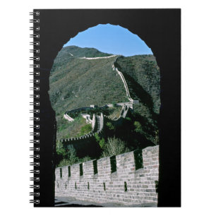 Famous Great Wall of China - Beijing, Asia Notebook
