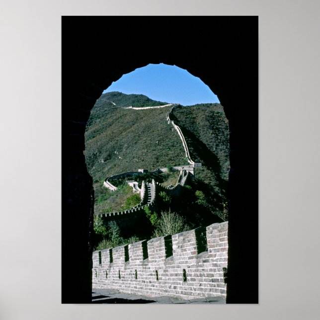 Famous Great Wall of China - Beijing, Asia Poster (Front)